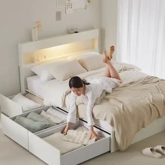 아늑한 감성이 가득한 화이트 우드 인테리어 공간 방문기